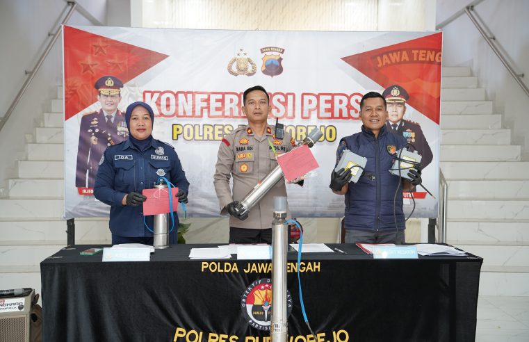Dua Pelaku Pencurian Alat Pompa Air Petani di Purworejo Berhasil Diringkus Polisi