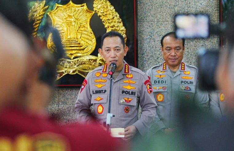 Hadapi Abu Vulkanik Gunung Anak Krakatau, Kapolri Perintahkan Kesiapsiagaan dan Pelayanan Maksimal