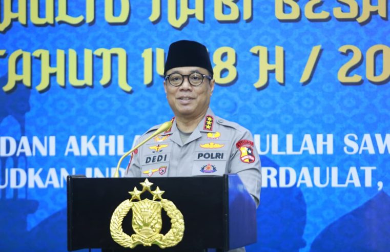 Peringatan Maulid Nabi di Mabes Polri, Wakapolri: Momentum Teladani Akhlak Rasulullah SAW