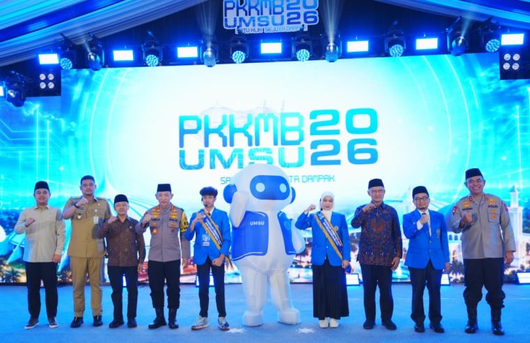 Di UMSU, Kapolri Ajak Mahasiswa Siap Menjadi Pemimpin Indonesia Emas 2045