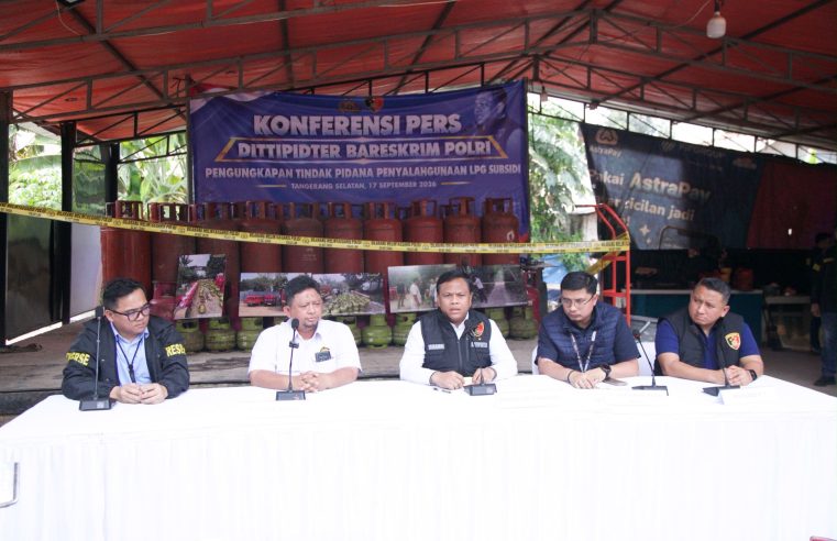 910 Tabung Gas Diamankan, Pemindahan Isi LPG Subsidi ke Tabung Non-Subsidi Terbongkar