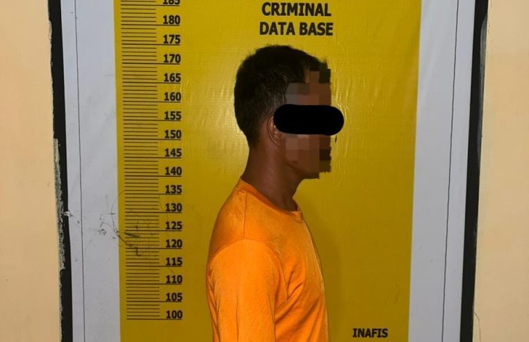 Berkat Laporan Warga, Polsek Pangean Tangkap Pengedar Sabu Seberat 7,12 Gram