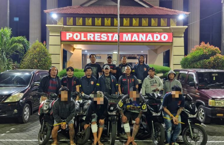 Polresta Manado Bongkar Jaringan Curanmor, Lima Unit Sepeda Motor Berhasil Diselamatkan
