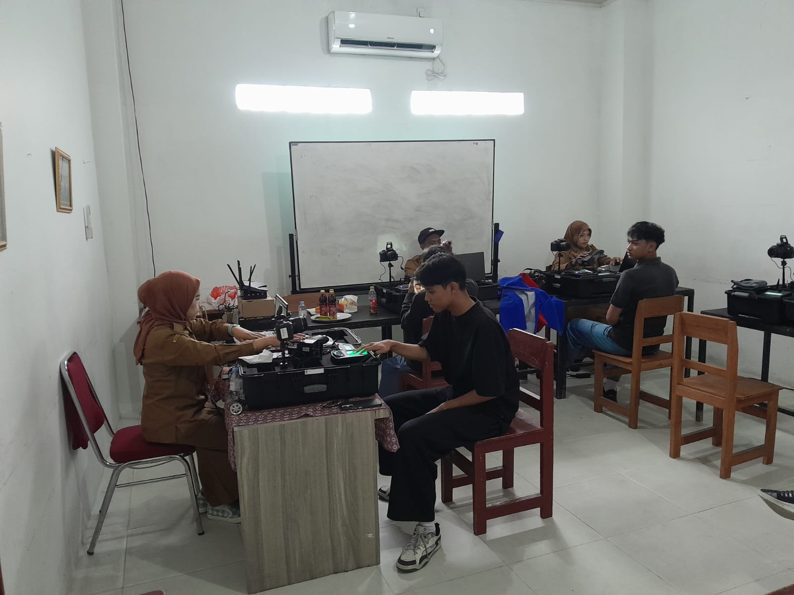 Layanan Jemput Bola Disdukcapil Balikpapan, Perekaman KTP-el Pemula di SMK Migas Balikpapan