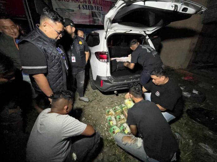 Gagalkan Penyelundupan 24 Kg Sabu, Polrestabes Medan Tabrak Mobil Pelaku di Jalinsum Langkat