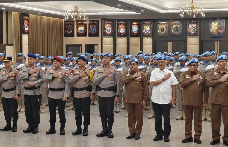 Perkuat Peran di PBB, Kontingen Garuda Bhayangkara FPU 8 Bertolak ke Afrika Tengah
