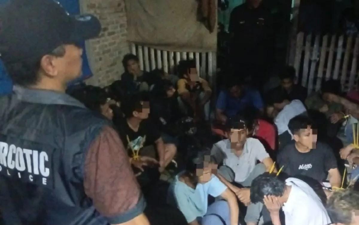 29 Orang Diamankan, 27 Positif Narkoba dalam Operasi Polda Sumut di Medan Area