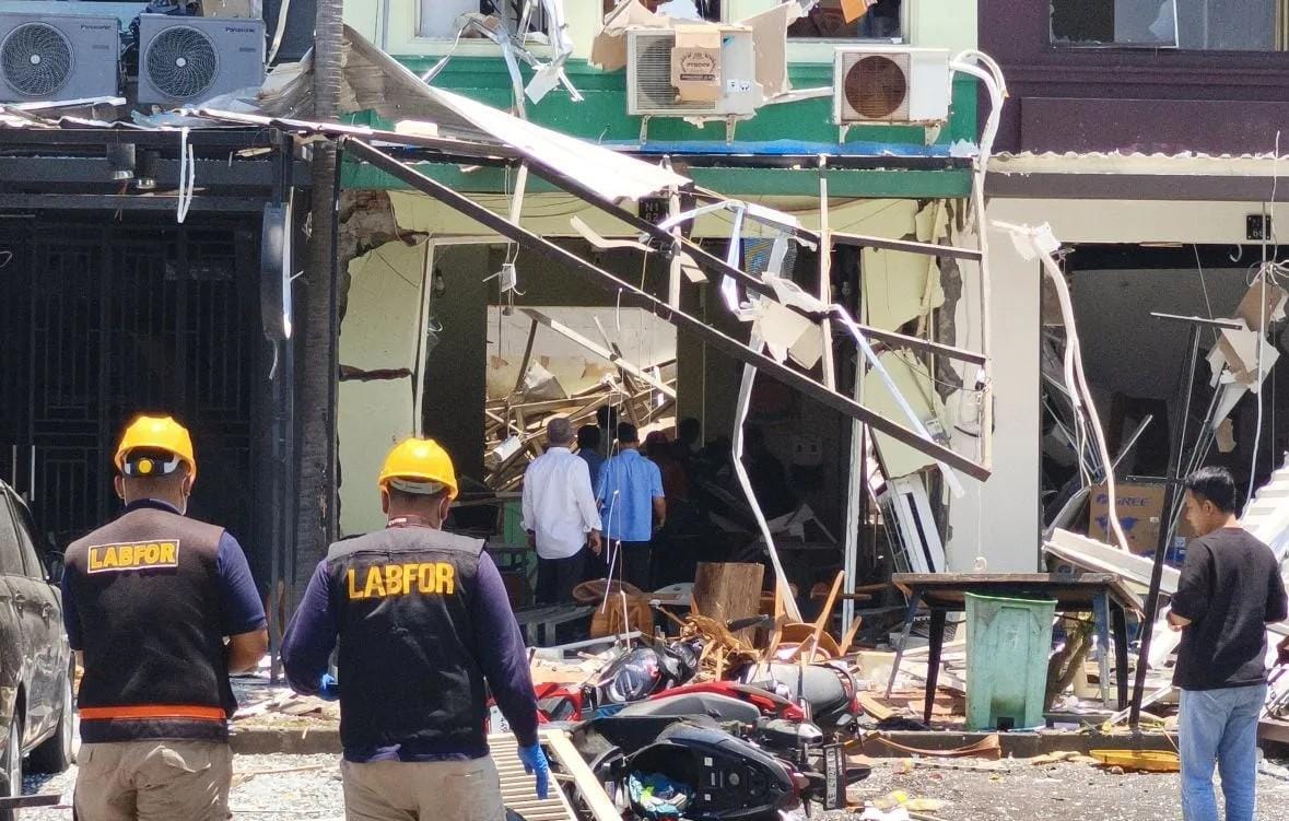 Polrestabes Surabaya Pastikan Ledakan Ruko Pakuwon City Bukan Bom, Melainkan Kebocoran Gas
