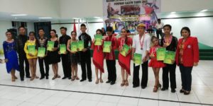 Cabor Dansa IODI Kota Balikpapan Meraih Juara Umum di Ajang Kejurda Dancesport Kaltm 2018 dengan 9 Emas 9 Perak 5 Perunggu