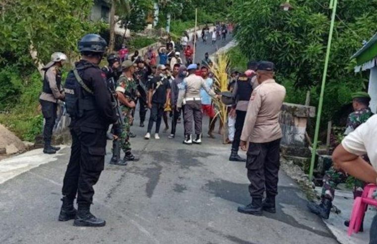 Cegah Bentrok Warga Lanjutan, 5 SST Aparat TNI-Polri Diterjunkan di Maluku Tenggara