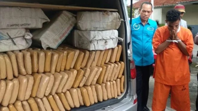 Sigap, Polda Sumut Gagalkan Peredaran Ganja Seberat 200 Kg