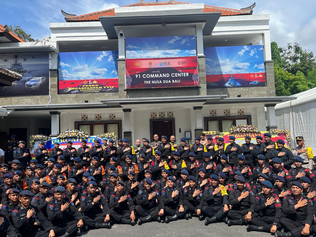 Brimob Rayakan HUT ke-77, Kapolri: Semoga Sukses Mengamankan KTT G20