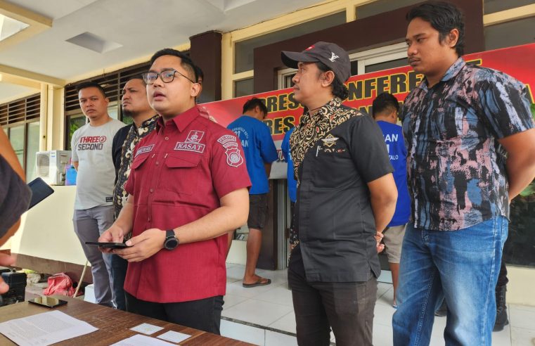 Tim Gabungan Resmob Rajawali, Watawatanga dan Polsek Tangkap Sindikat Pencurian