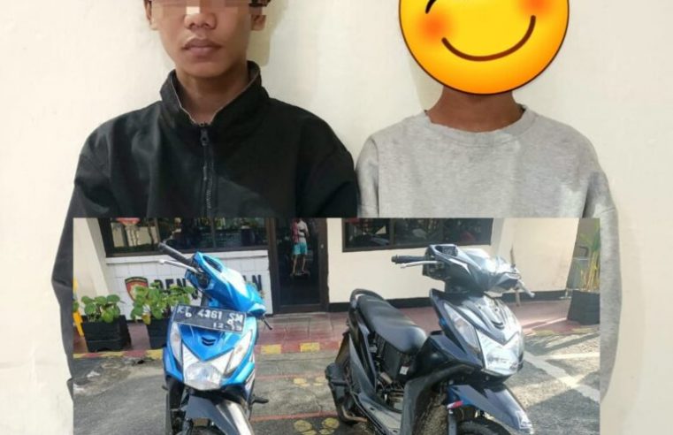 2 Pelaku Pencurian Dua Unit Sepeda Motor Berhasil Ditangkap Polres Nunukan