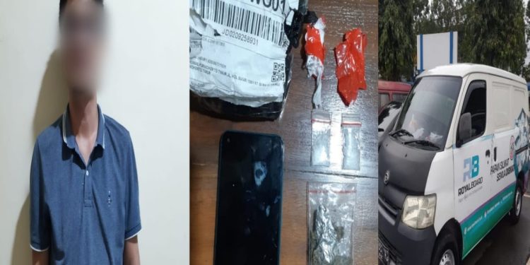Simpan Sabu Dalam Pembalut, SK Alias Sansa, Diamankan Sat Res Narkoba Polresta Banyumas