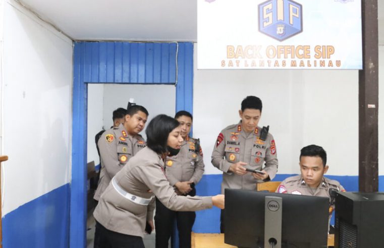 Pastikan Pelayanan Maksimal, Kapolda Kaltara Sidak Beberapa Ruang Pelayanan Publik di Kantor Polres Malinau
