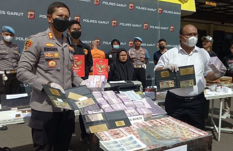 Polres Garut Ungkap Sindikat Pembuatan Uang Palsu Tangkap 2 Orang Pelakunya