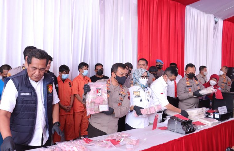 Polda Jateng Bongkar Sindikat Upal di Sukoharjo, BB Senilai Rp1,26 Miliar Diamankan