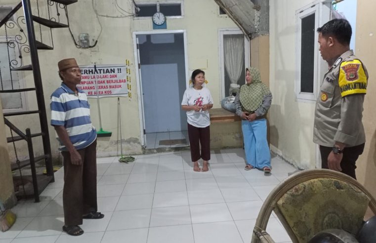Jelang Nataru, Personil Polsek Kota Tengah Polres Gorontalo Kota Tingkatkan Patroli KRYD