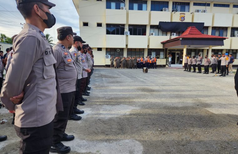 Polres Gorontalo Kota Jamin Keamanan Seluruh Gereja di Wilayahnya Saat Ibadah Natal