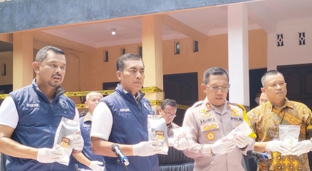 Bareskrim Polri Bongkar Rumah Produksi Narkotika di Bantul DIY