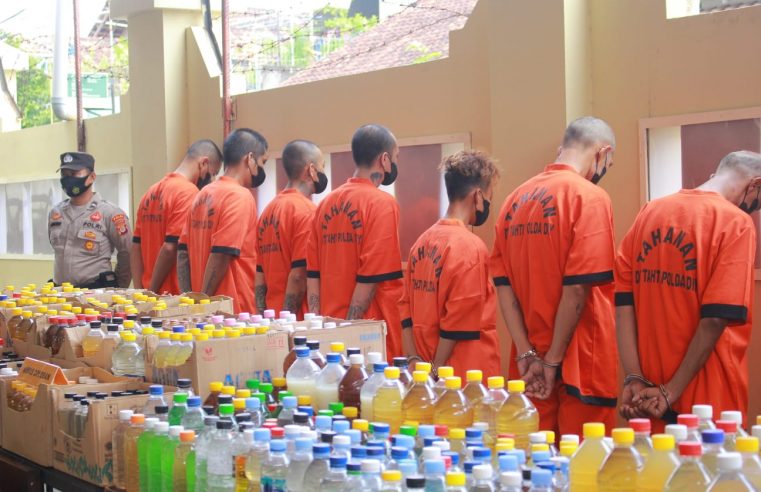 Delapan Kasus Tentang Peredaran Narkoba Berhasil Diungkap Polda DIY
