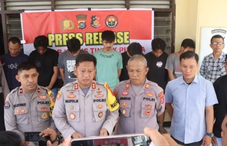 Polisi Berhasil Bekuk 7 Pelaku Curanmor dan Menyita BB 24 Kendaraan Curian di Kendari