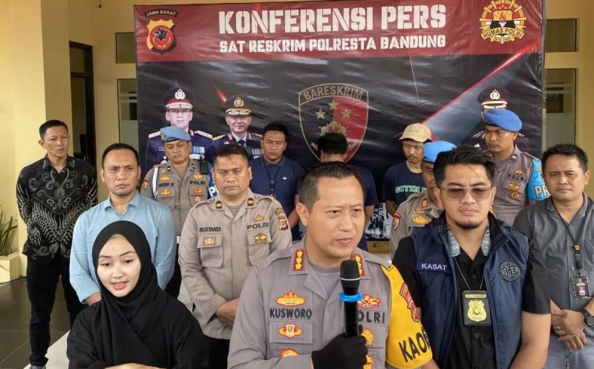Polisi Menangkap DPO Pelaku Penganiayaan Anggota Polisi di Bandung
