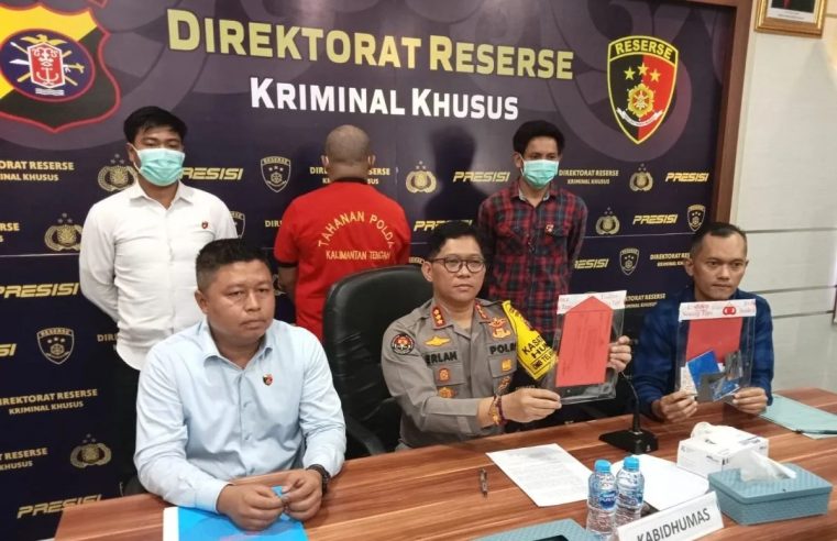 Polda Kalteng Ringkus GT (37) Pelaku Penipuan yang Mengaku sebagai Pejabat BIN