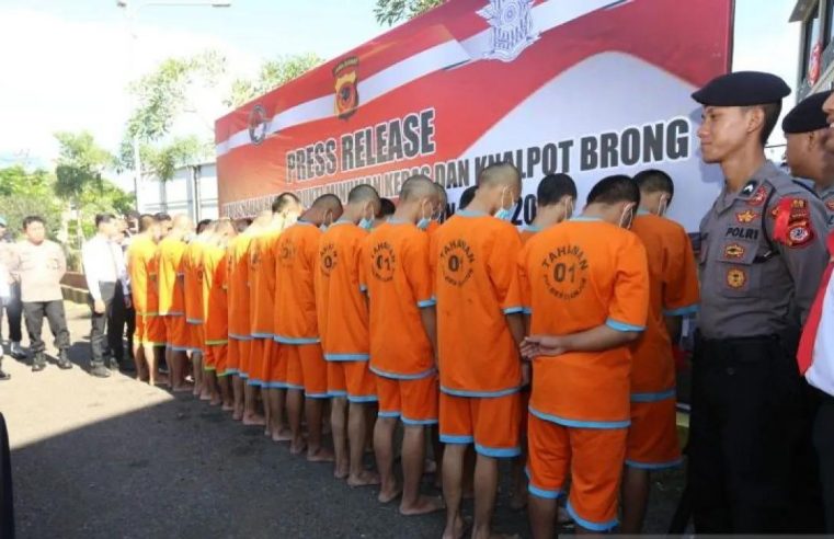 Polres Cianjur Ringkus 21 Orang Terduga Pengedar Narkoba