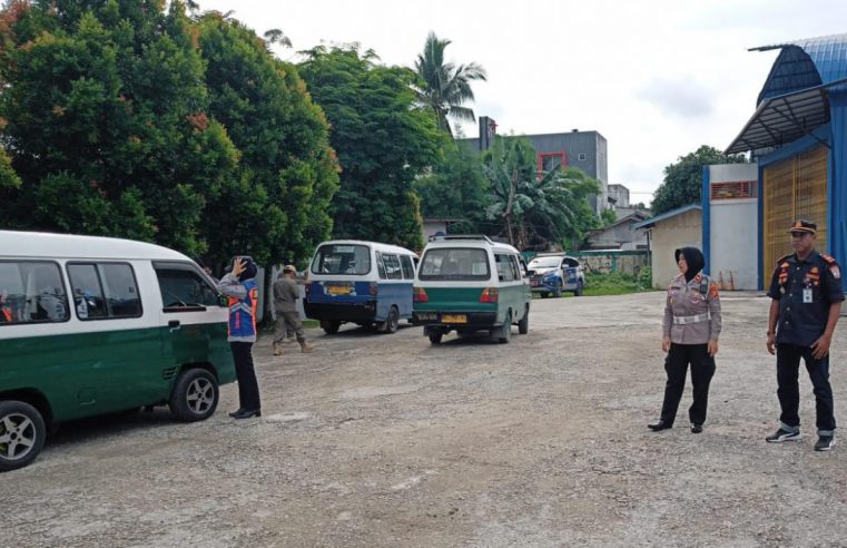 Kompol Ropiyani, S.H, Pimpin Razia Gabungan Satlantas Polresta Balikpapan & Dishub Pencegahan Laka Lantas