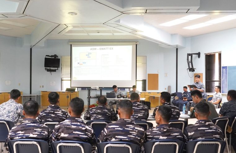 JELANG PELAKSANAAN LATMA RIMPAC 2024, KRI REM-331 IKUTI PRESAIL CONFERENCE DI GEDUNG CHAPEL NAVAL