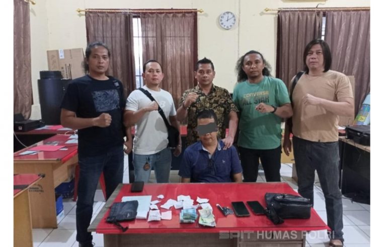 Polisi Kembali Amankan Seorang Bandar Judi Inisial MR (46) di Kotamobagu