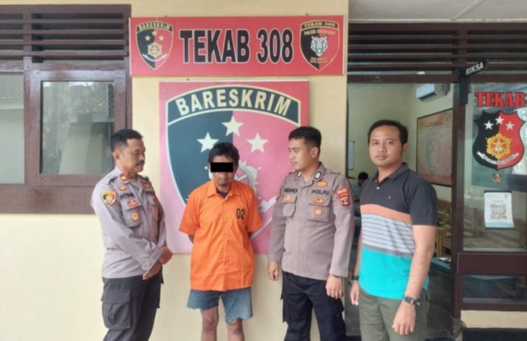 Curi Motor & HP di Pringsewu, Warga Pesawaran Inisial SB (47) Ditangkap di Lampung Barat