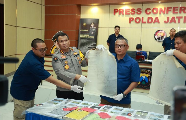 Polda Jatim Bongkar Kasus Mafia Tanah di 3 Desa Daerah Sumenep