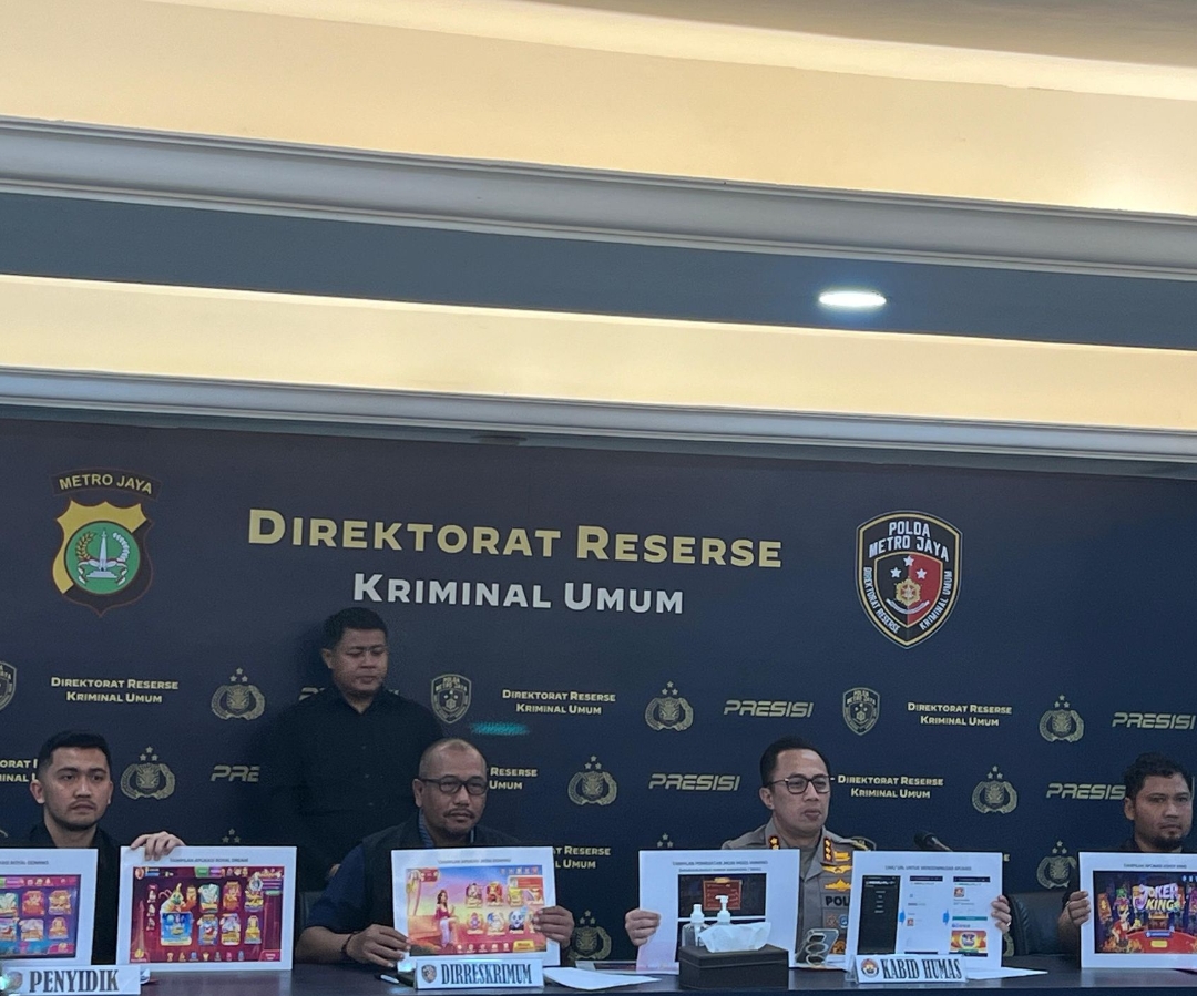 Polda Metro Jaya Ungkap Judi Online Keuntungan Miliaran, Tangkap 23 Tersangka