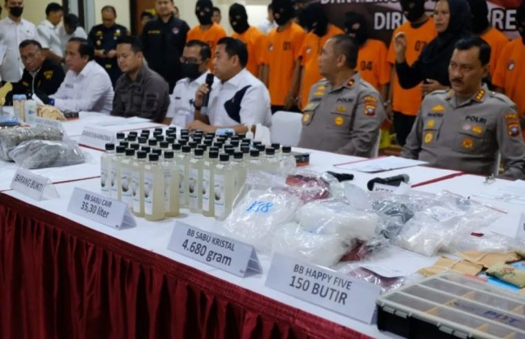 Polda Kepri dan BC Batam Berhasil Gagalkan Penyelundupan Narkoba Di Dua Lokasi