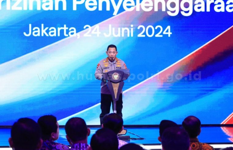 Kapolri Jenderal Listyo Sigit Prabowo Pastikan Perizinan Event Tak Berbelit