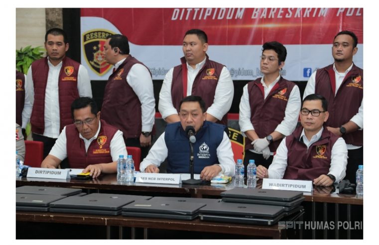 Polri Bongkar Sindikat Judi Online dan Pornografi Jaringan Internasional Taiwan