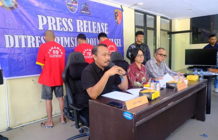 Tim Siber Ditreskrimsus Polda Sulsel Berhasil Amankan Pelaku yang Memfasilitasi & Endorse Judi Online di Daerah Sulsel