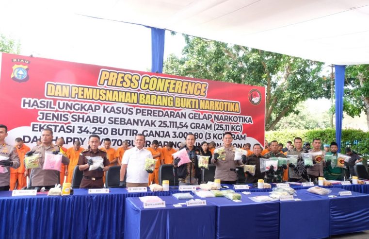 Tegas ! Kombes M. Iqbal, Kapolda Riau Ultimatum Bandar Narkoba Masih Berani Bisnis Haram