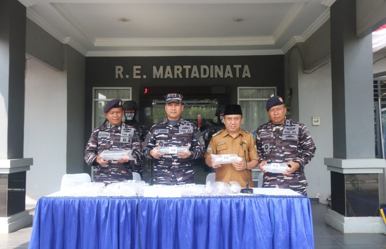 TNI AL KEMBALI GAGALKAN PENYELUNDUPAN 3.500 BENIH BENING LOBSTER SENILAI 850 JUTA RUPIAH DI KAUR BENGKULU