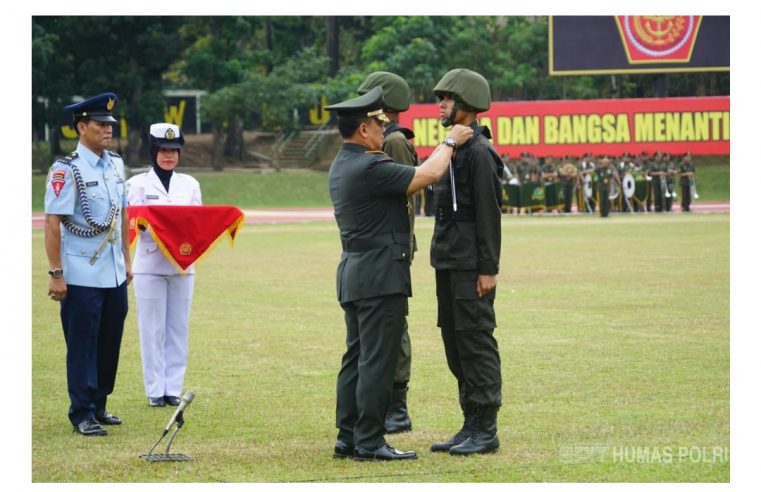 325 Taruna Akpol Ikut Upacara Pembukaan Pendidikan Integrasi Dengan Akademi TNI Di Magelang Jateng