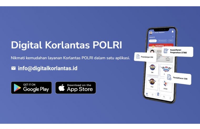 Keren ! Kini Perpanjangan SIM Tanpa Antre, Bisa Lewat Aplikasi Digital Korlantas Polri