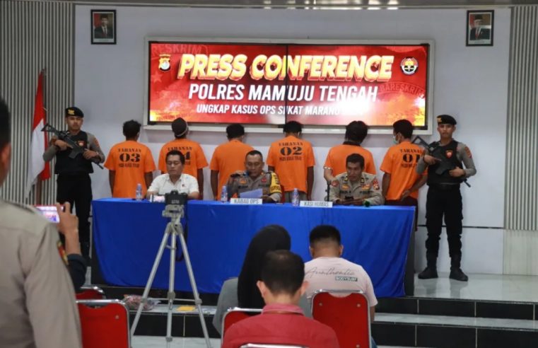 Polres Mamuju Tengah Ungkap Berbagai Kasus Saat Kegiatan Operasi Sikat Marano 2024