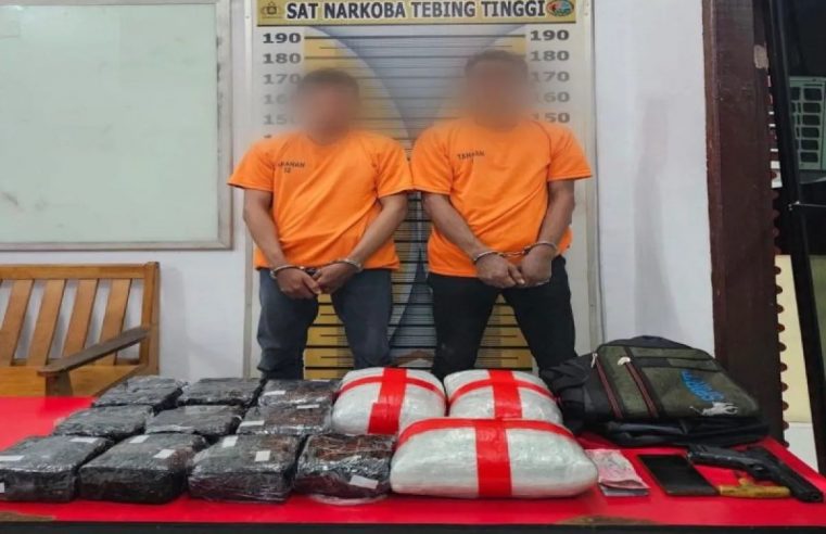 Polisi Berhasil Menangkap 2 Orang Pemilik Narkotika 10 Kg di Sumut
