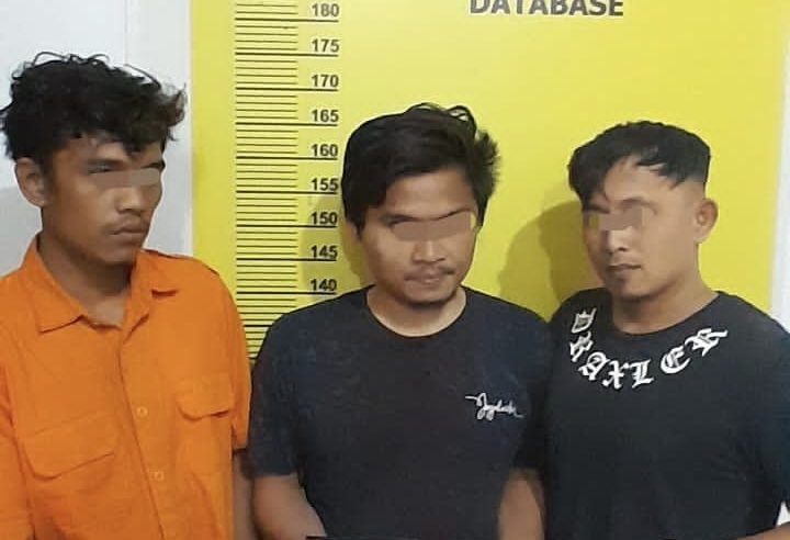 Polsek LBJ Berhasil Ringkus 4 Orang Tersangka Narkoba, Warga Niatkan Potong Kambing
