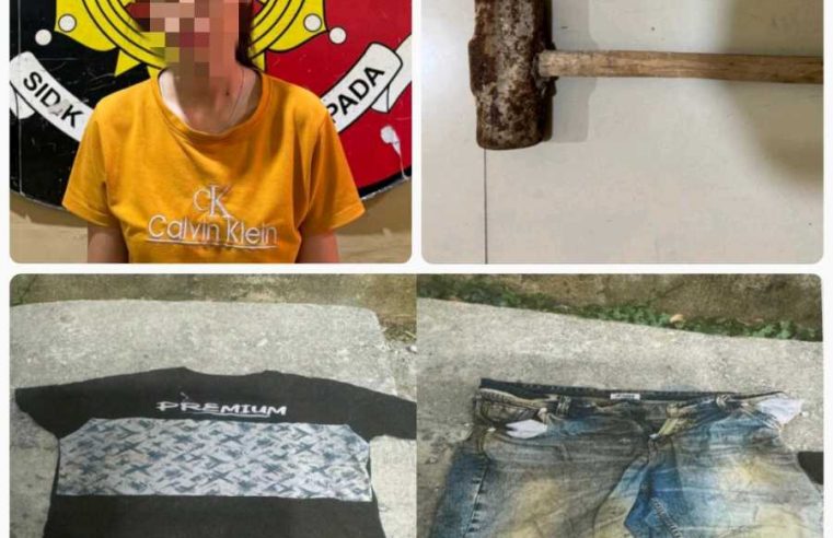 Sat Reskrim Polres Empat Lawang Berhasil Tangkap Pelaku DPO Kasus Pembunuhan Berencana di Desa Taba Kec. Saling