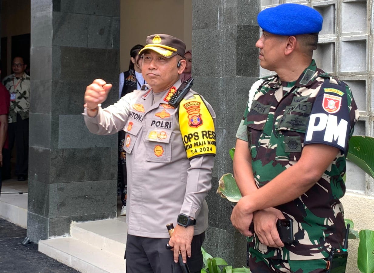 Pengamanan Kunjungan Kerja Presiden & Wakil Presiden RI ke IKN di Pimpin Langsung Kapolresta Balikpapan