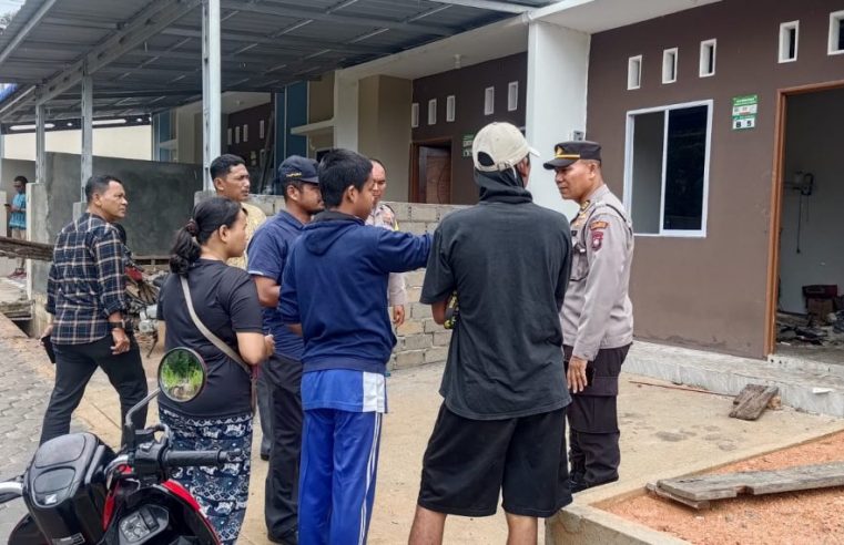 AKP S.Binsar Samosir, Cek Lokasi Ledakan Di Perum Harapan Baru Kelurahan Harjosari